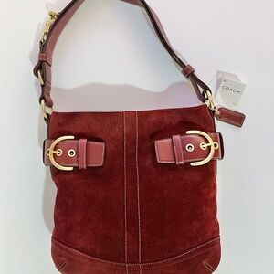 Coach - VINTAGE Suede Soft Duffle Bag